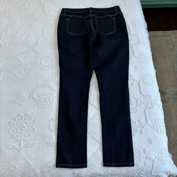Mossimo women’s size 6 short curvy skinny dark wash cotton spandex denim jeans - Picture 8 of 9